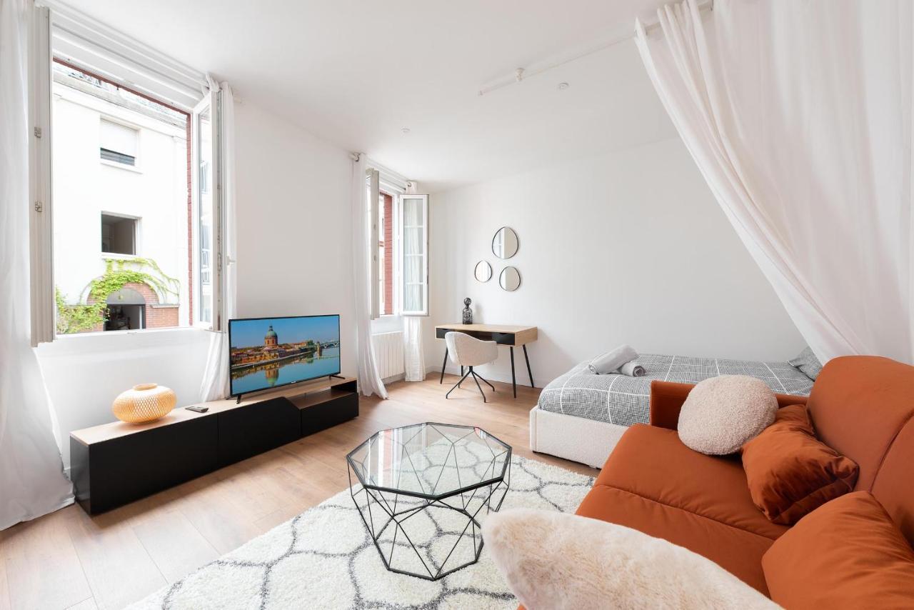 Appartement Moderne A 2 Pas De La Gare Toulouse Exterior foto